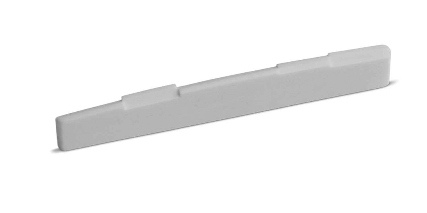 Fully Compensated Guitar Saddle   Bone   16 Inch Radius   11 Mm Height