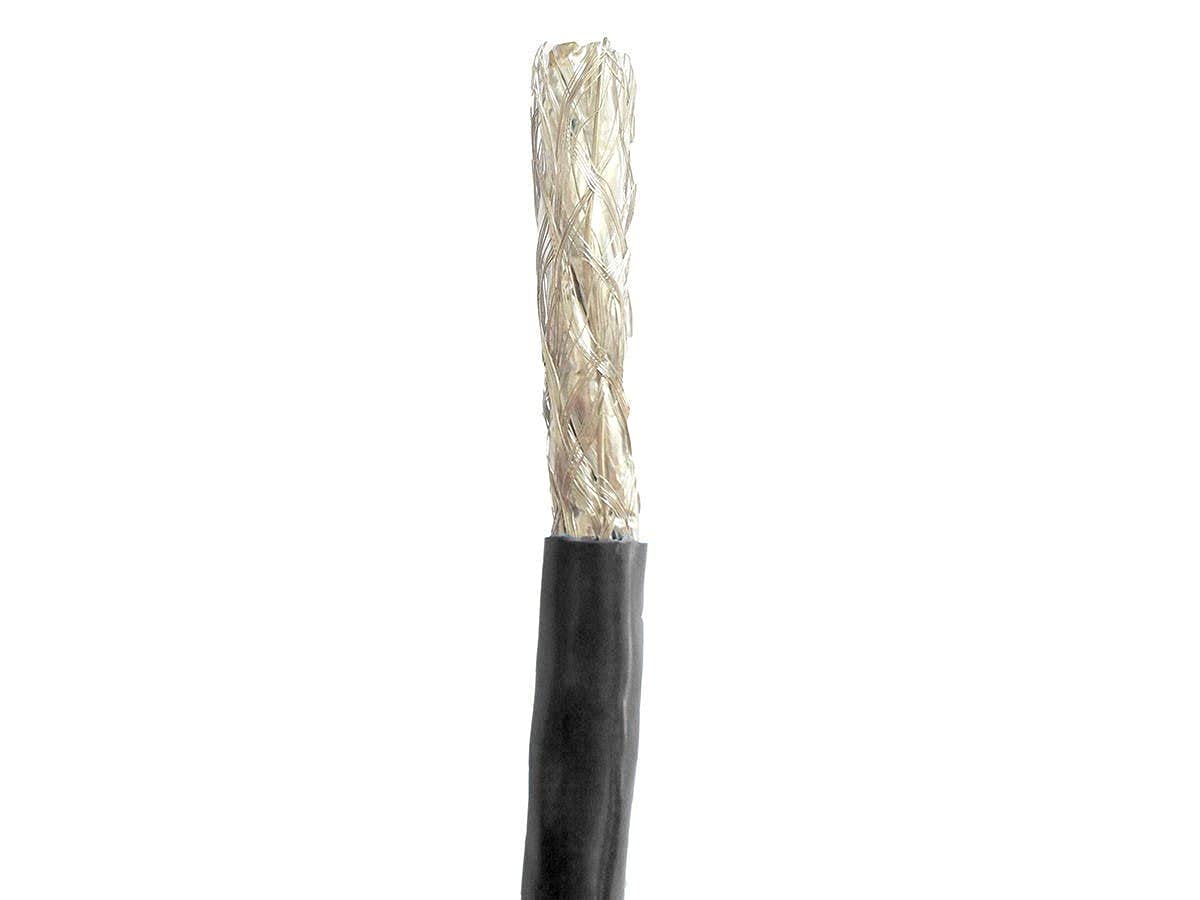 Monoprice Cat8 Bulk Network Cable - 2GHz, S/FTP Shielded, Solid, 40G, 22AWG, 250 Feet, Black - Entegrade Series