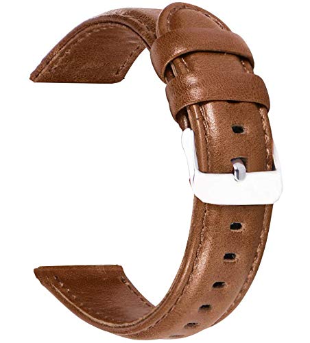 Compatible With Amaztim C20 Bands, Lamshaw Crazy Leather Strap Replacement Band Straps Compatible For Kospet Tank M1 Pro/Amaztim