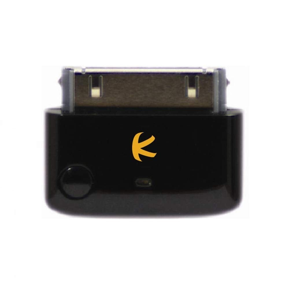 KOKKIA i10_Pro (Black) : Bluetooth Transmitter Splitter with aptX/Low-Latency aptX/FastStream/SBC codecs, compatible with 30-pin