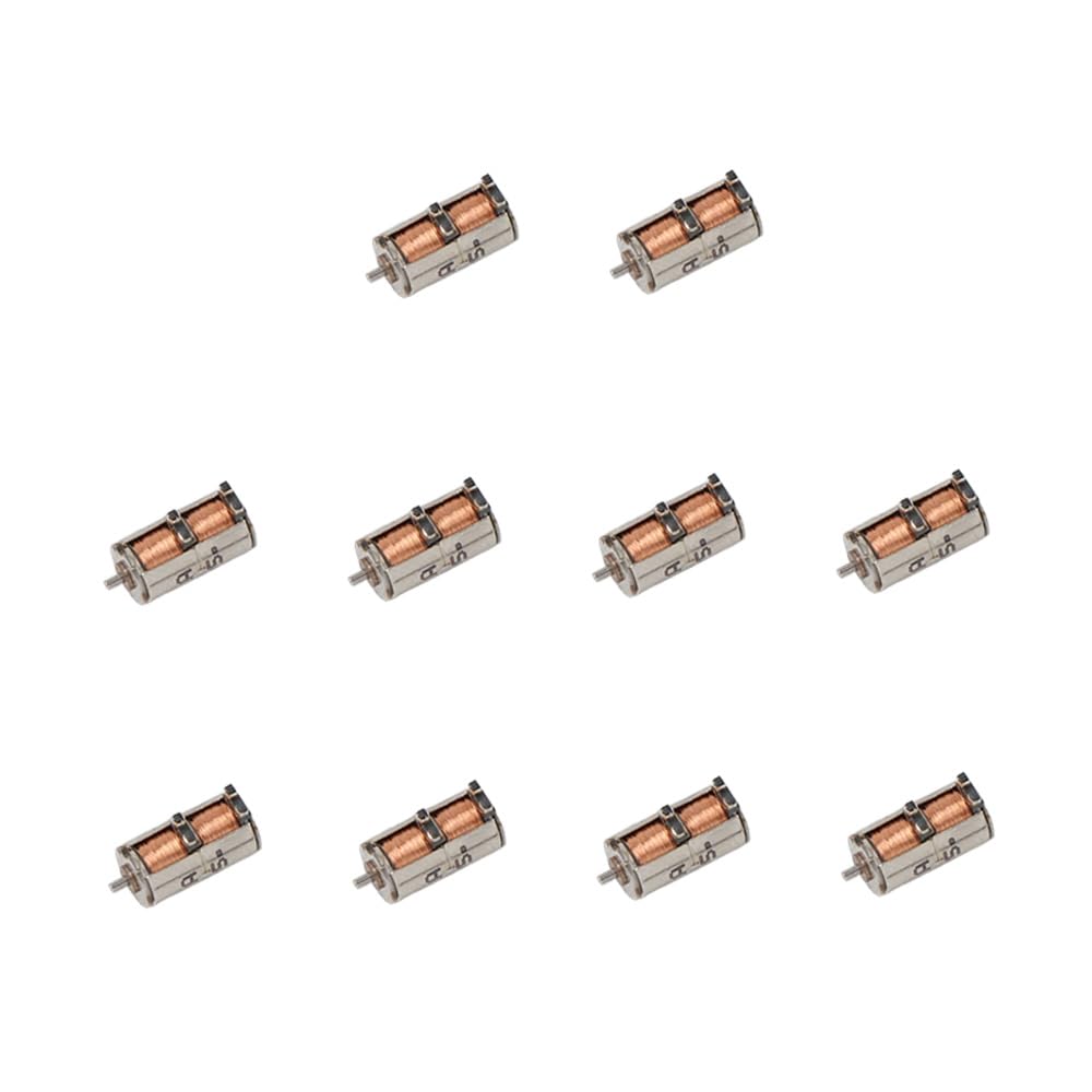 Acxico 10Pcs Dc 5V 2 Phase 4 Wire Micro Mini Ultra Tiny 4 Mm Precision Stepper Motor Diy