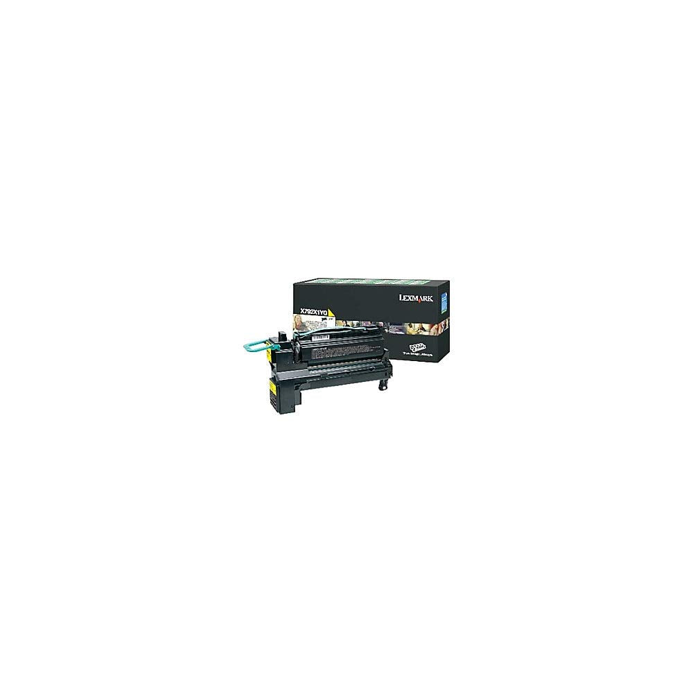 Lexmark X792X2Yg Extra High Yield Toner, 20,000 Page Yield, Yellow