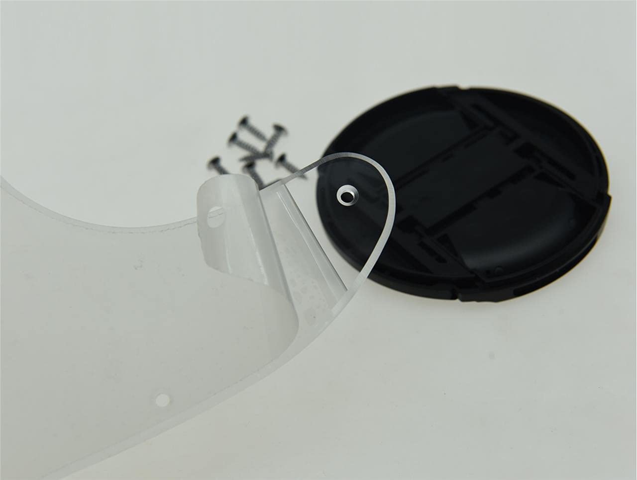 Dopro 8 Hole Tele Guitar Humbucker Pick Guard For Usa/Mexican Fd Telecaster Clear/Transparent 1 Ply