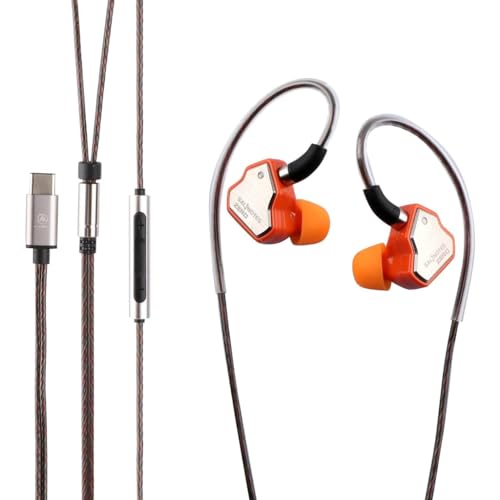 Concept Kart 7Hz Salnotes Zero In Ear Monitor Wired Earphone With Mic,10Mm Dynamic Driver,Metal Composite Diaphragm,Noise Isolat
