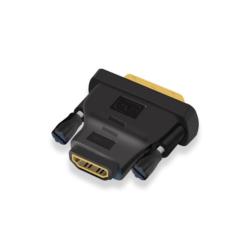 Mmobiel Hdmi To Dvi Adapter   Bi Directional   Male Dvi D Dual Link To Female Hdmi   Converter Supports Monitor, Pc, Tv, Gaming,