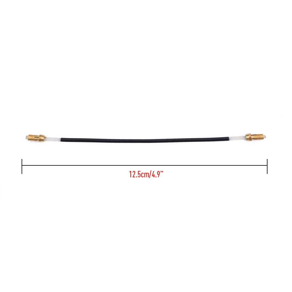 Violin Tailgut, 3/4 4/4 Violin Tailpiece Gut Cord With Brass Screw Replacement Tailgut Tailcord, 5Pcs