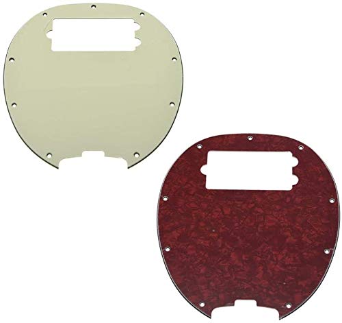 Dopro Bass Pickguard Fit For Musicman Classic 4 String Stingray Bass Models Red Tortoise