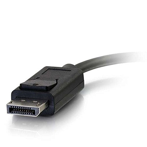 C2G Display Port Cable, Display Port To Hdmi, 4K, Male To Female, Black, 8 Inches, Cables To Go 54306