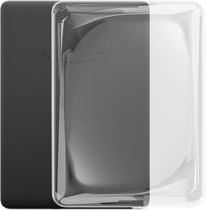 Strapsicle Clear Case For Kindle Paperwhite 10Th Generation (2018)   Transparent Silicone Protector Cover For Kindle Devices   E