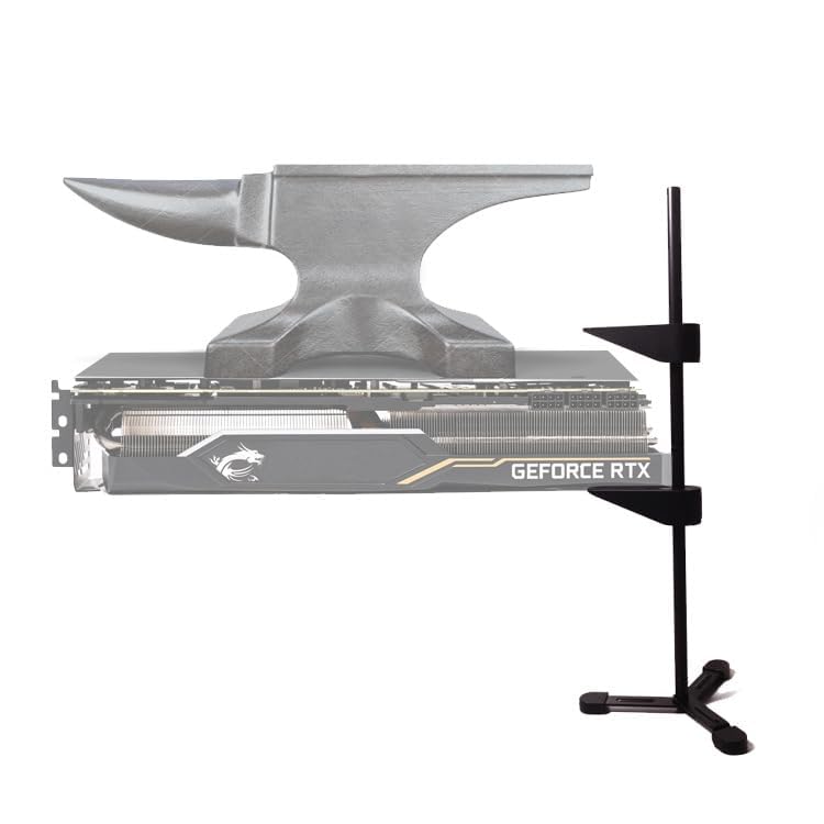 Treadalt Tec Gpu Graphics Card Support Bracket Gpu Graphic Holder Brace Vertical Holster For Pc Gaming Gpu Brackets Braces Support Video Card For 1080Ti Gt 1030 2070 Gt 1030 Etc Graphics Cards