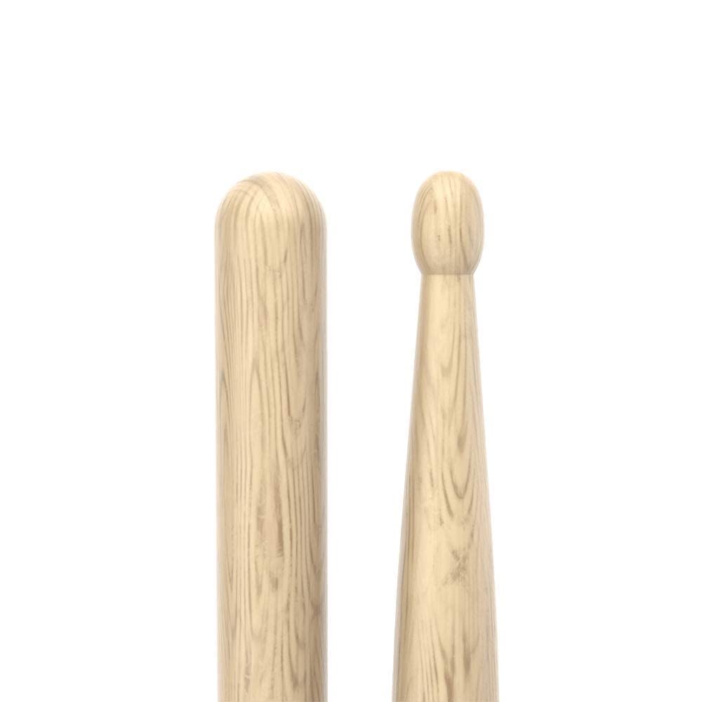 Promark Classic Attack 2B Shira Kashi Oak Drumsticks, Oval Wood Tip, Buy 3 Pairs Get 1 Free