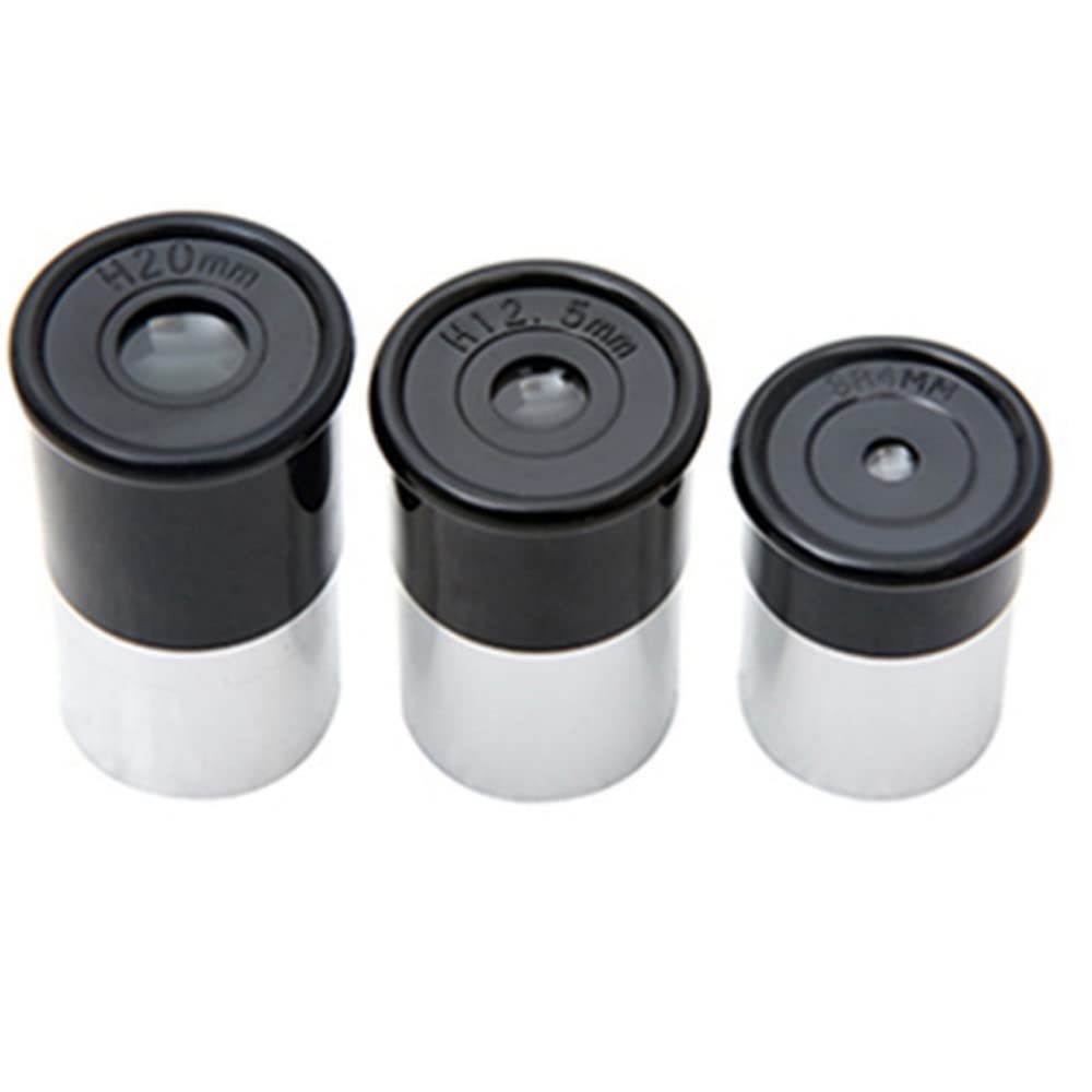 Acxico 3Pcs/Set Universal 0.965Inch/24.5Mm Telescope Eyepiece Set H20Mm H12.5Mm Sr4Mm For Astronomy Photography Accessory Kits