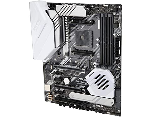 Asus Prime X570 Pro Am4 Zen 3 Ryzen 5000 & 3Rd Gen Ryzen Atx Motherboard With Pcie Gen4, Dual M.2 Hdmi, Sata 6Gb/S Usb 3.2 Gen 2