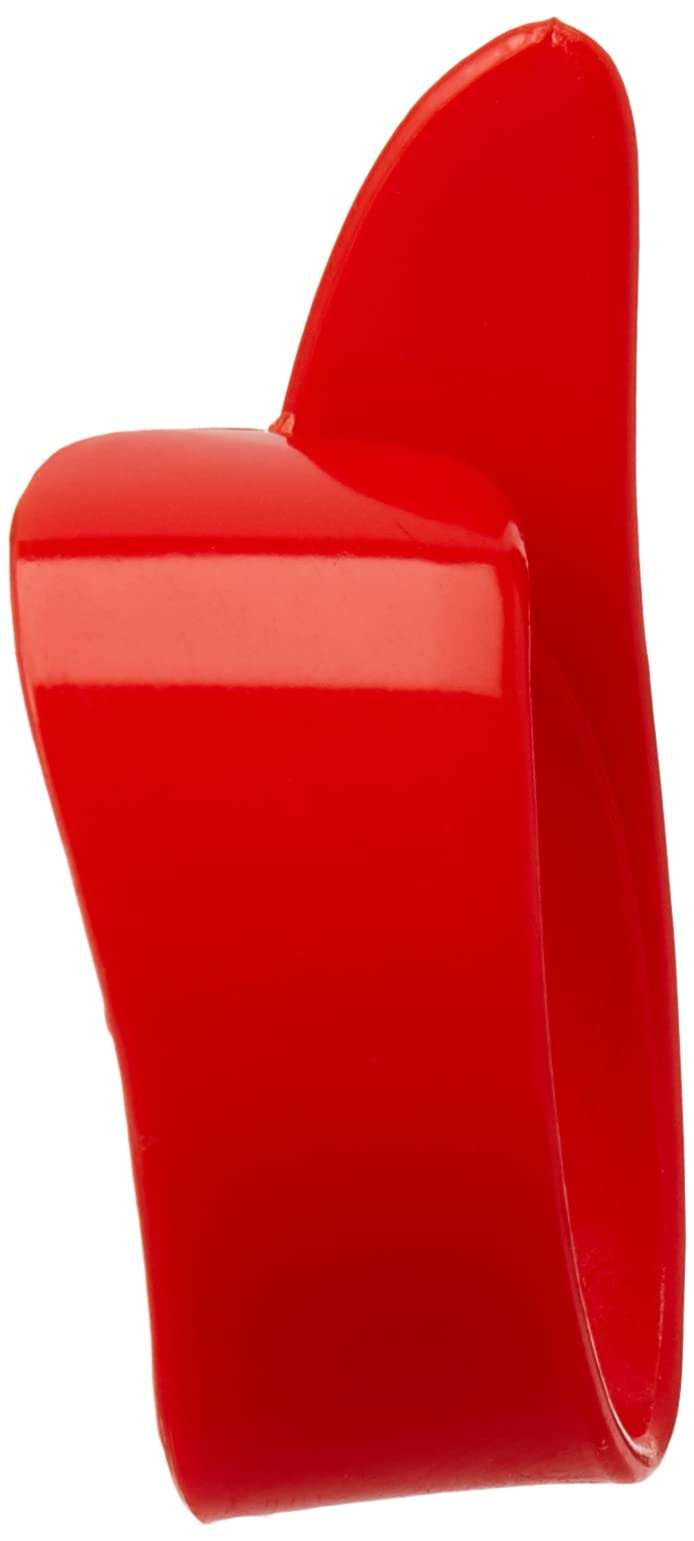 Jim Dunlop 9051R Red Delrin Thumbpicks, Medium, 12/Bag