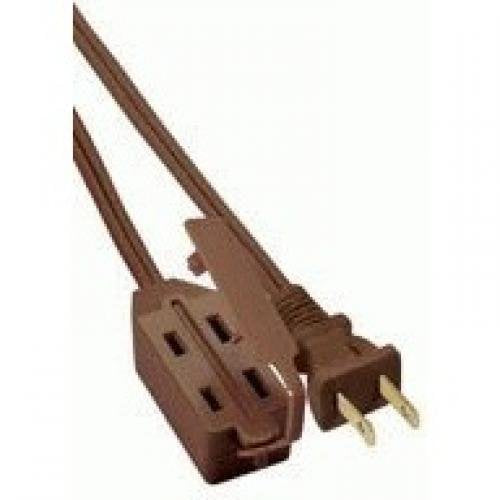 WW 6 Cube Tap Exten Cord Brwn