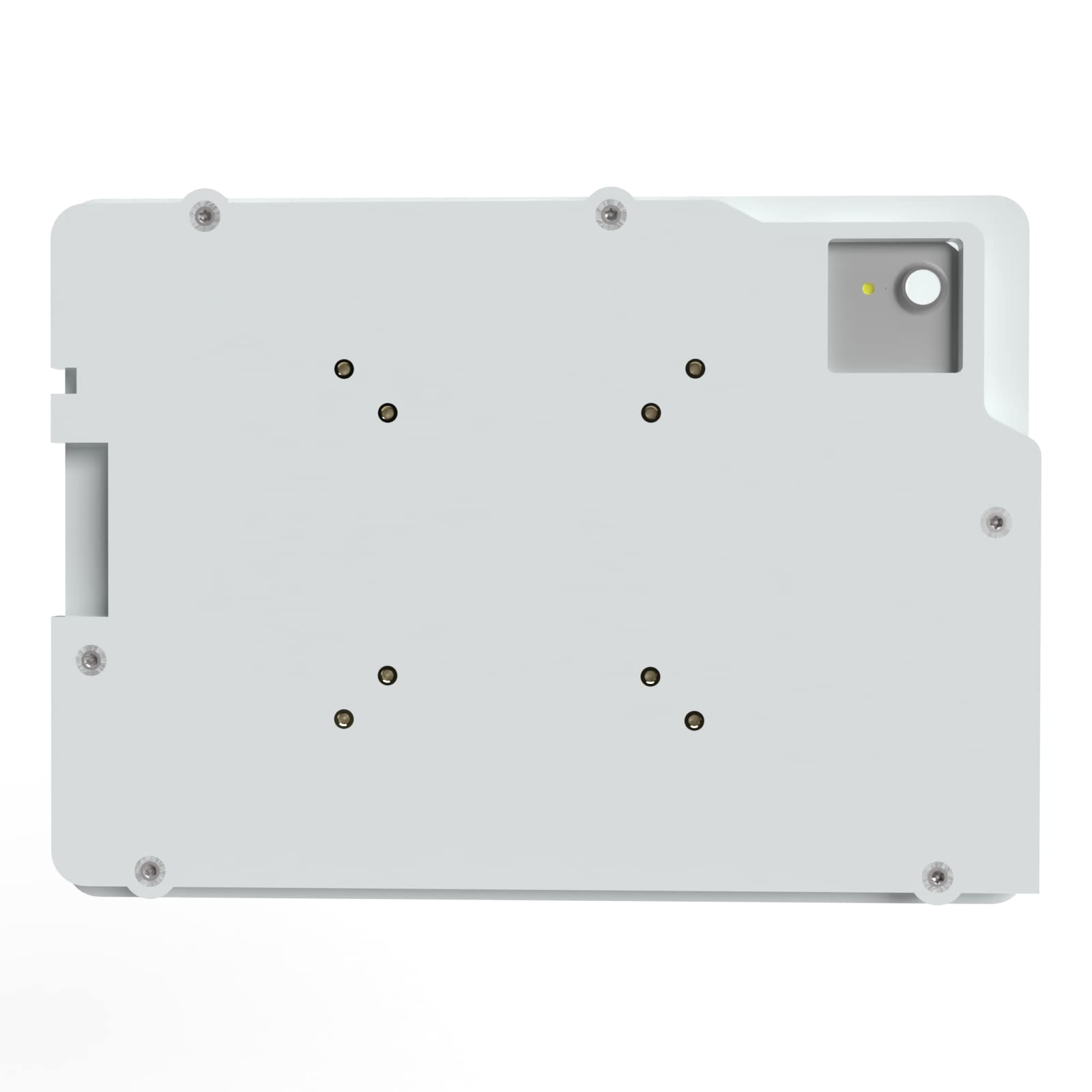 Tabcare Anti Theft Acrylic Vesa Enclosure For Apple Ipad Pro 11' 1St 2Nd 3Rd 4Th Gen. With Free Wall Mount Kit & 90 Degree Angle Usb C Cable (Ipad Pro 11 1/2/3/4, White)