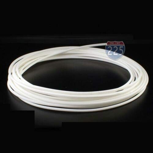 225Fwy 5 Ft 116 15Mm Polyolefin White Heat Shrink Tubing 2:1 Ratio