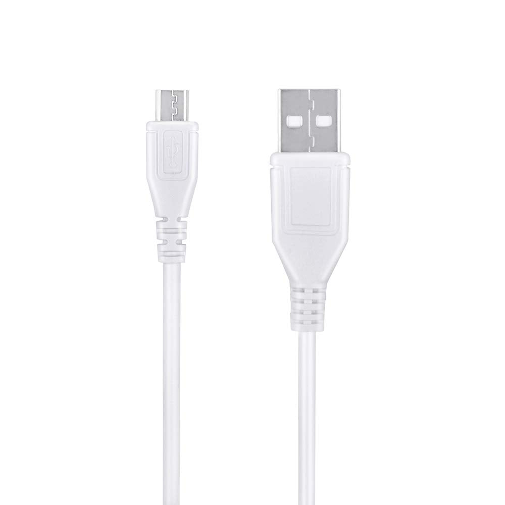 ABLEGRID 3.3ft White for Sony PlayStation 4 PS4 Controller Micro 5Pin USB Charging Charger Cable Cord