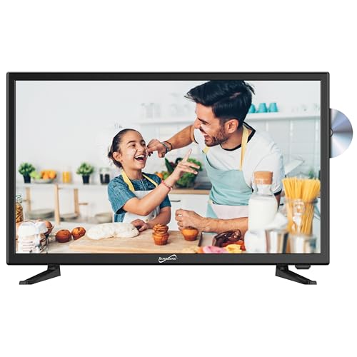 Supersonic Sc 2412 Led Widescreen Hdtv & Monitor 24'', Built In Dvd Player With Hdmi, Usb, Sd & Ac/Dc Input: Dvd/Cd/Cdr High Res