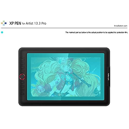 Healingshieldkorea Screen Protector For Xp Pen Artist 13.3 Pro, Healing Shield Light Anti Glare Paper Texture Feeling Matte Film