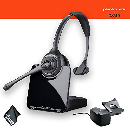Plantronics Cs510 Wireless Headset System Bundle + Hl10 Handset Lifter