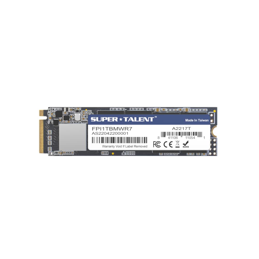Super Talent Ex6 M2 1Tb Pci Express 30 X4 Nvme Solid State Drive (Tlc)