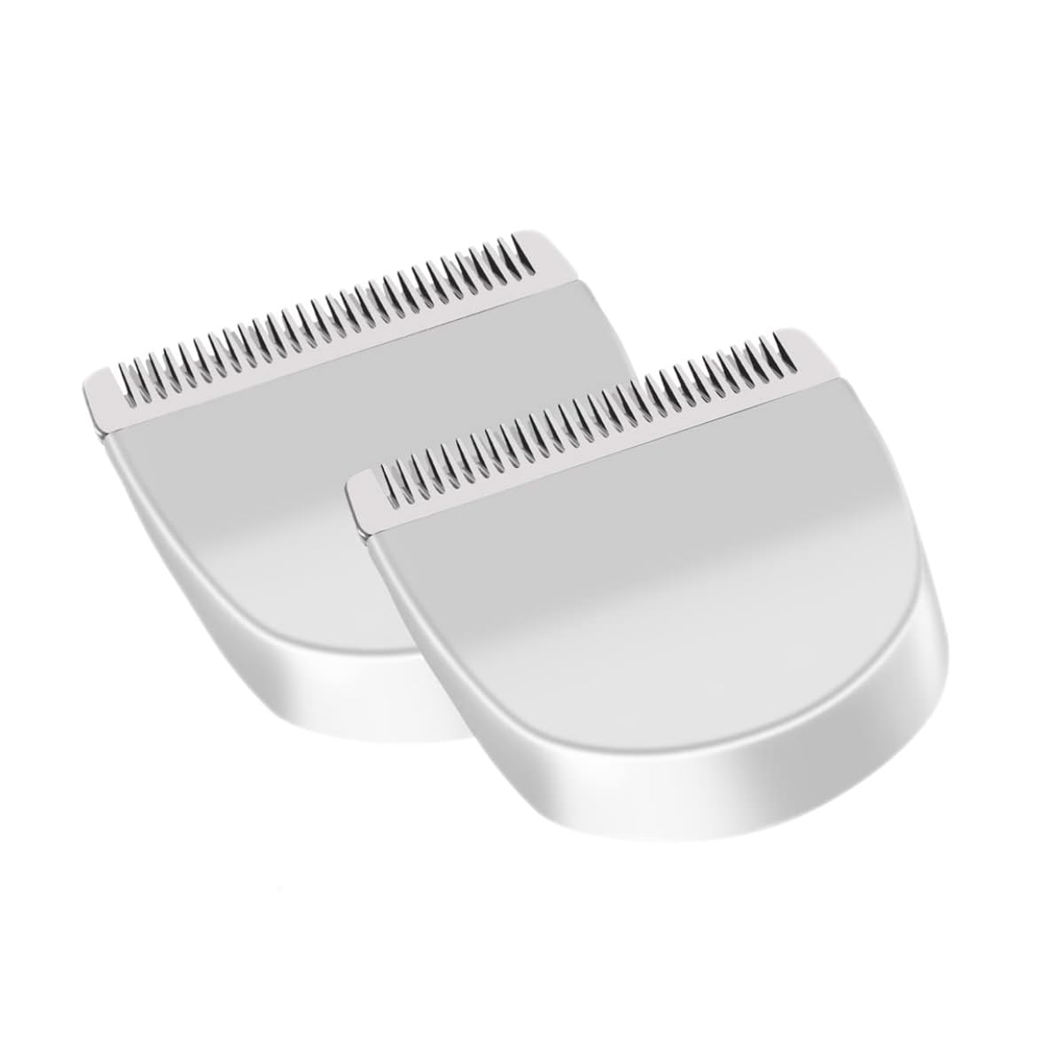 2Pcs White Professional Peanut Clippers/Trimmers Snap On Replacement Blades #2068 300 Fits Compatible With Peanut Hair Clipper