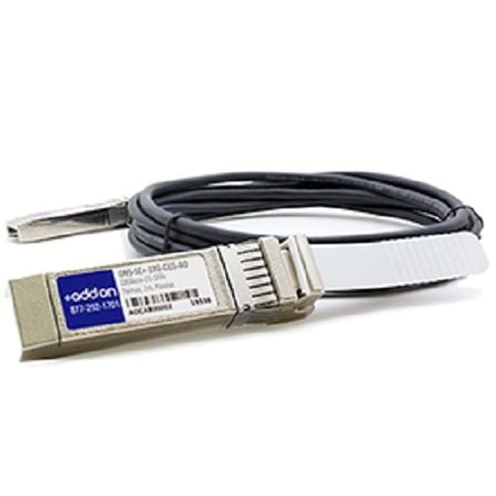 Addon Dell Dac-Sfp-10G-3M Compatible Taa Compliant 10Gbase-Cu Sfp+ To Sfp+ Direc