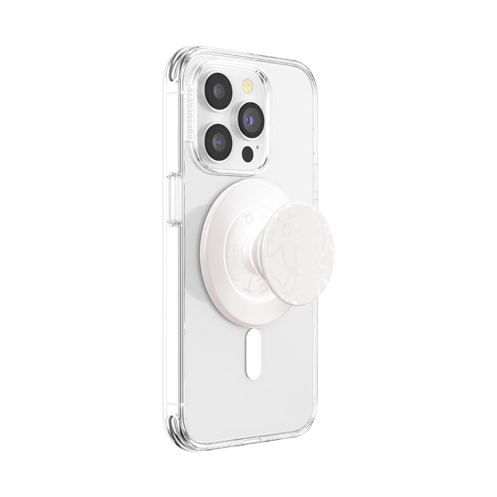 Popsockets Phone Grip Compatible With Magsafe, Adapter Ring For Magsafe Included, Phone Holder, Wireless Charging Compatible   H