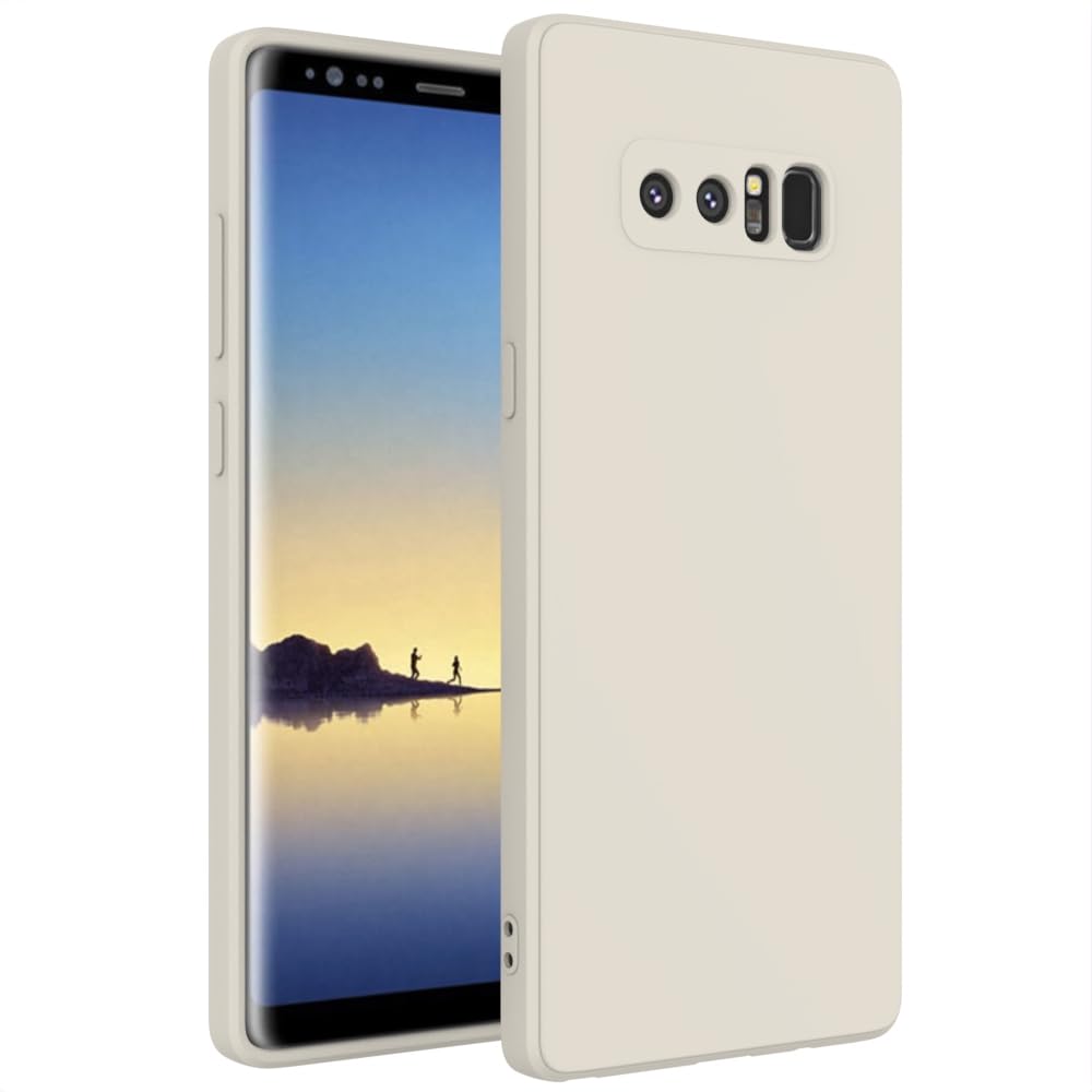Wogroo For Samsung Galaxy Note 8 Case White, Scratch Resistant With Soft Touch, Slim Thin Phone Cover For Samsung Galaxy Note 8