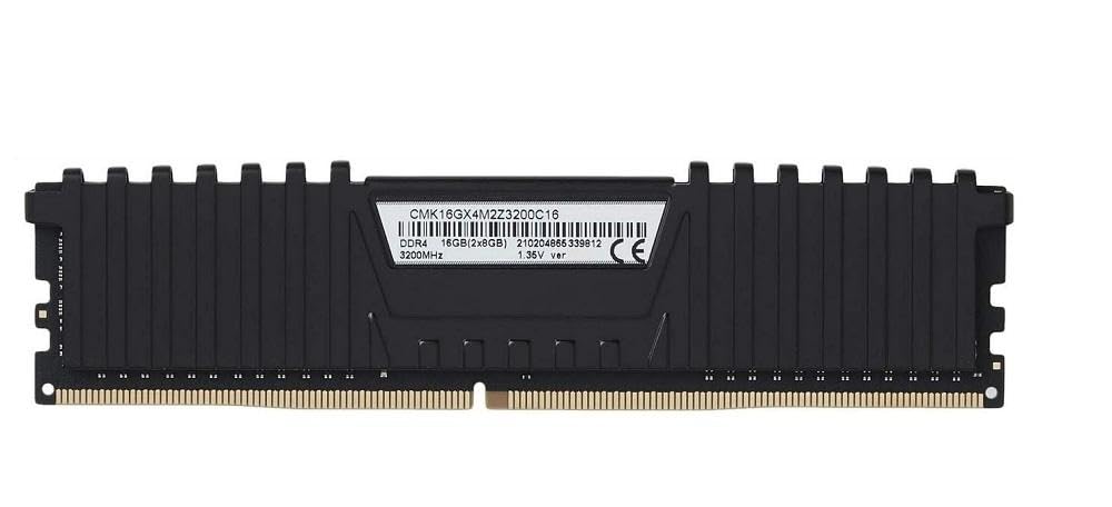 Corsair Vengeance Lpx 16Gb (2 X 8Gb) Ddr4 3200 (Pc4-25600) C16 1.35V For Amd Ryzen Black