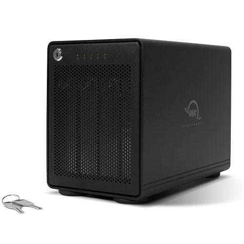 Owc Thunderbay 4 Raid 5 With Dual Thunderbolt 3 Ports (0Gb Raid), Includes Softraid Xt