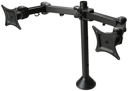 Siig Tilt/Swivel/Rotate/Extend Desk Mount For 13 To 27 Inches Dual Monitor, Black (Ce Mt0Q11 S1)
