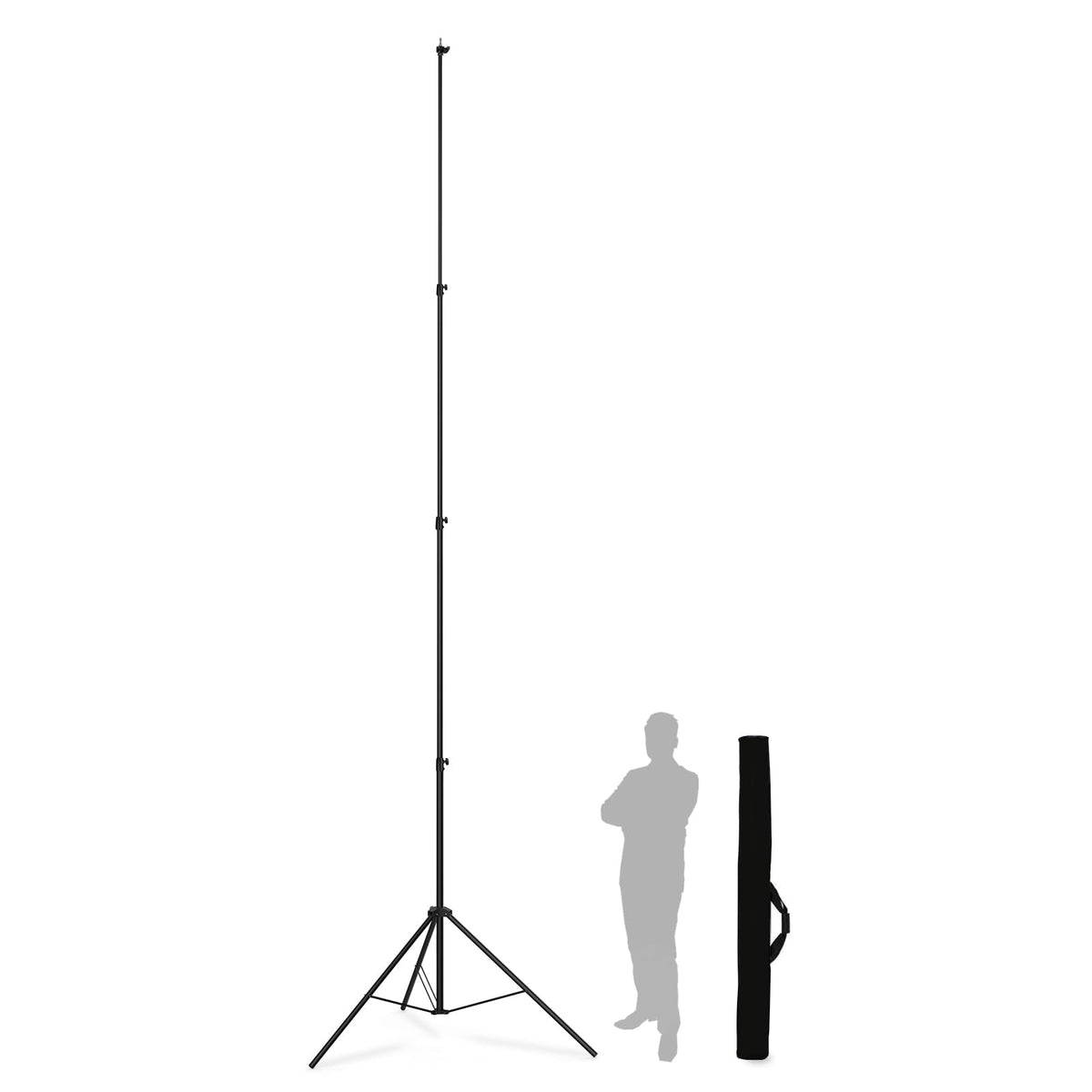 20 '/240 ''Heavy Duty Light Frame Camera Sports Tripod Air Cushion, 1/4'' To 3/8 ''Screw Adapter, Metal Light Frame Camera Sport