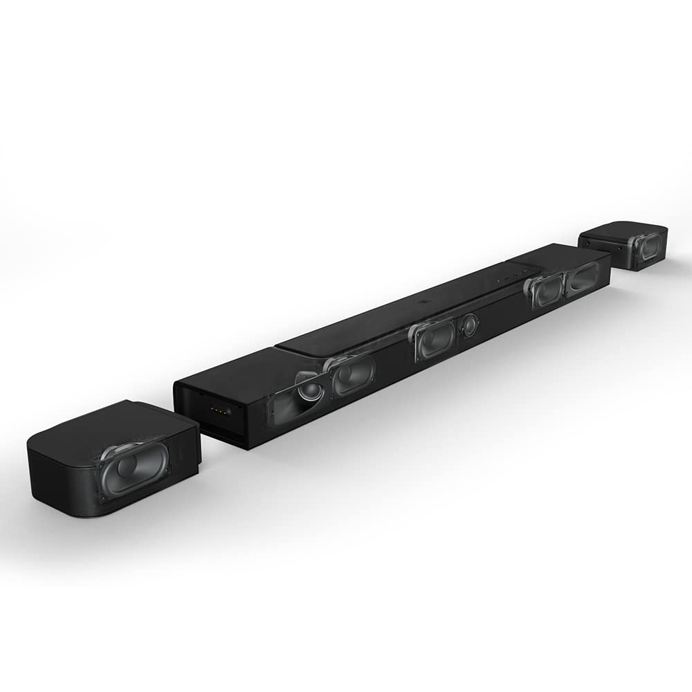Jbl Bar 700 Pro 5.1 Soundbar Bundle With 10 In. Wireless Subwoofer Detachable Rear Speakers And 2M 8K Ultra High Speed Hdmi Cabl