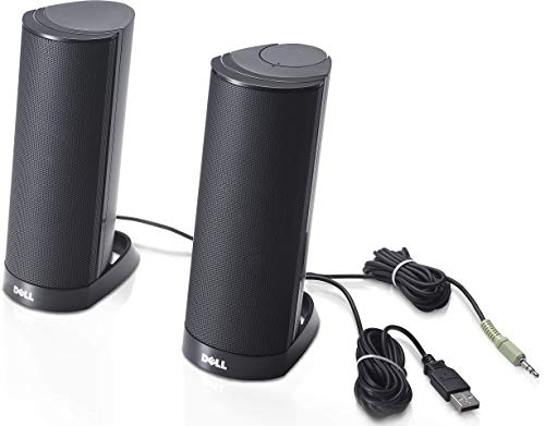 Dell Ax210 Usb Stereo Speaker System (W955K), Black