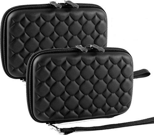 Pikaboo Black Bubble 2.5 Inch Hard Disk Case (For Wd, Samsung, Toshiba, Kingston, Seagate, Dell, Pack Of 2(Black)