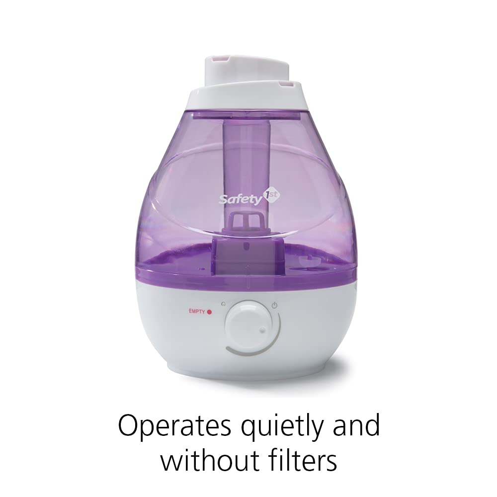 Safety 1st Ultrasonic Humidifier, 360 Degree Cool Mist, Seafoam, Model IH414, 1 Count