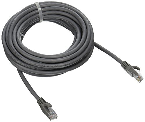 C2G 03971 Cat6 Cable   Snagless Unshielded Ethernet Network Patch Cable, Gray (20 Feet, 6.09 Meters) Grey