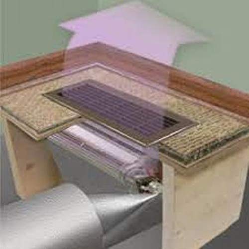 Tjernlund Rb10 Register Booster Fan, Fits 4'' X 10'' Register, Brown