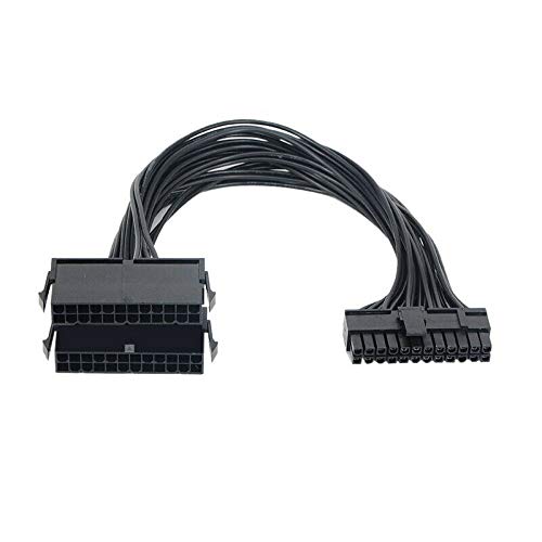 Winvin 24 Pin 20+4 Dual Multiple Psu Power Supply Cable Splitter Adapter 1 Feet 18Awg For Atx Motherboard Extension Kit