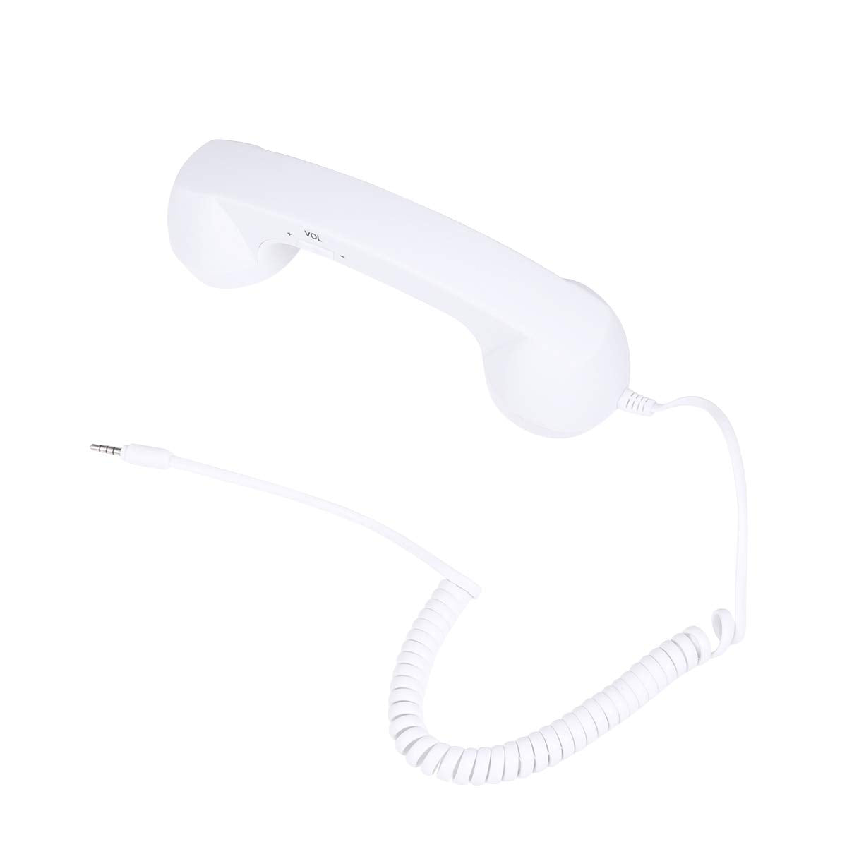 Ukcoco 3.5Mm Universal Retro Telephone Handset,Holding A Cell Phone For Phone,Anti Receivers For Phone