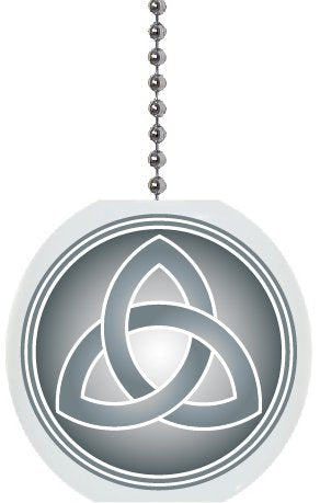 Celtic Trinity Knot Solid Ceramic Fan Pull