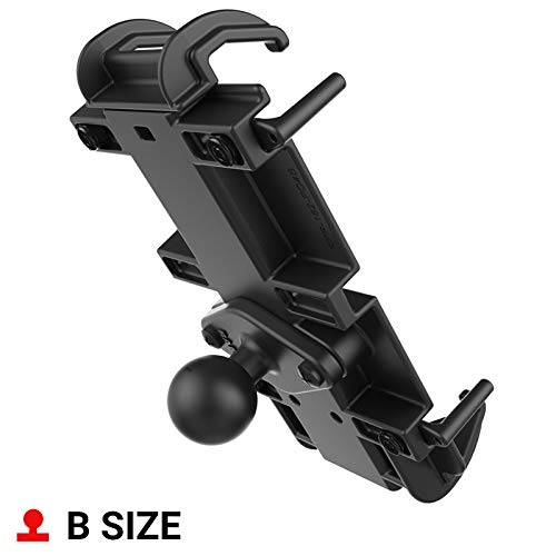 Ram Mounts Quick-Grip Xl Phone Holder With Ball Ram-Hol-Pd4-238Au With B Size 1 Ball