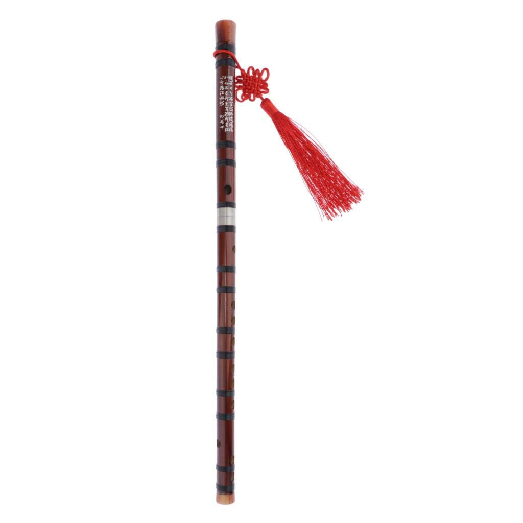 Merishopp Professional Handmade Chinese Bamboo Flute Dizi Woodwind Instrument G Key| Musical Instruments & Gear|Wind & Woodwind|