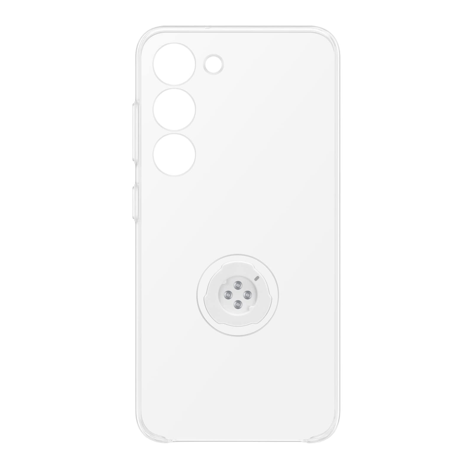 Samsung Galaxy S23 Clear Gadget Phone Case, Protective Cover W/Grip, Kickstand, Premium Clarity, Detachable Mount For Accessorie