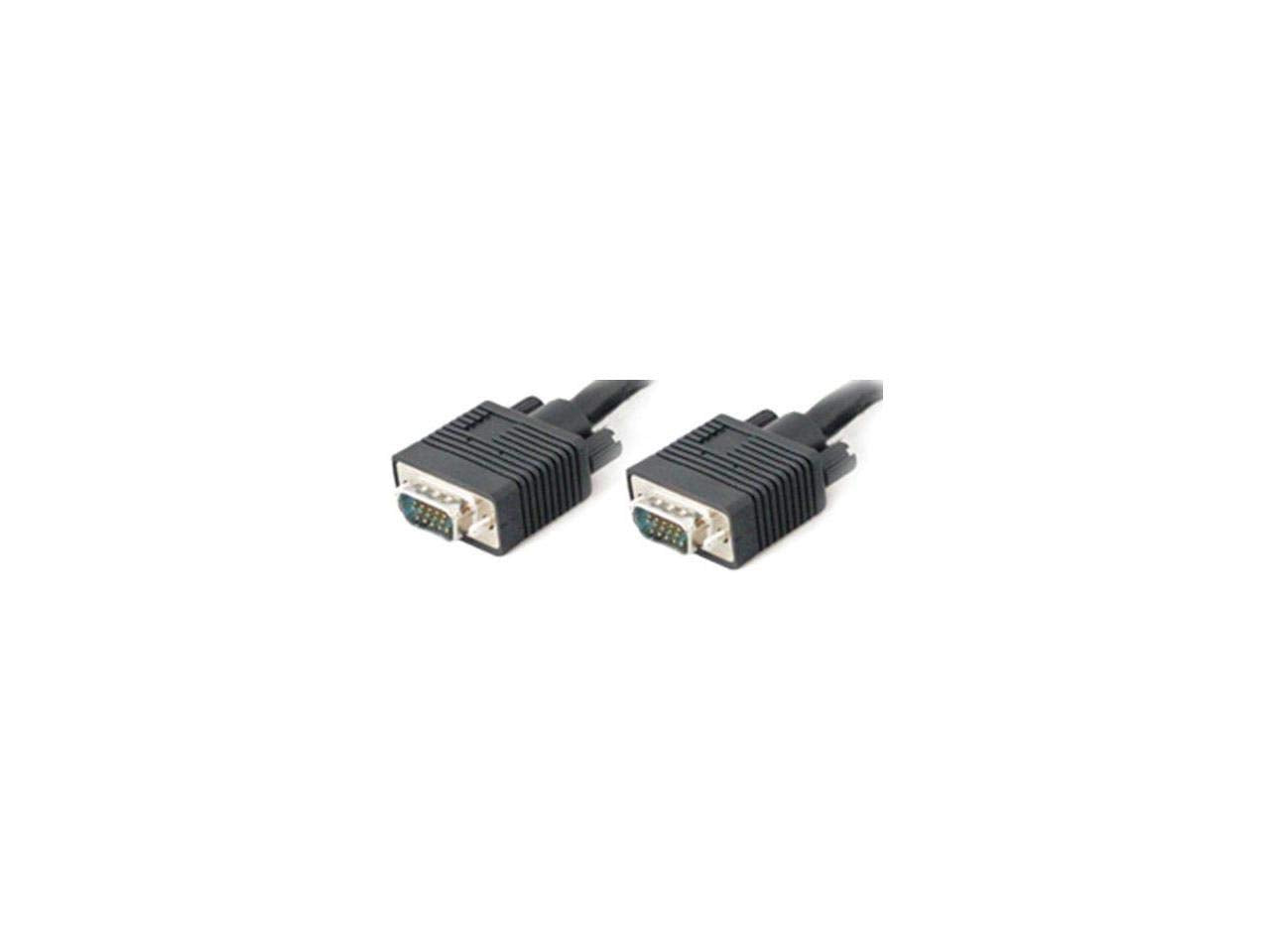 Addon 5 Pack Of 7.62M (25.00Ft) Vga Male To Male Black Cable