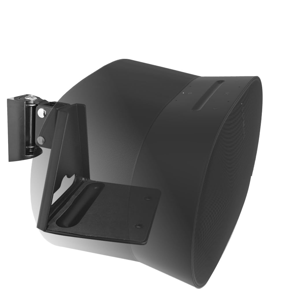 Emaquin Wall Mount Bracket For Sonos Era 300 Speaker (Swivel And Tilt,Sturdy Metal,Enduring Paint Finish,Easy To Intall,Compatib