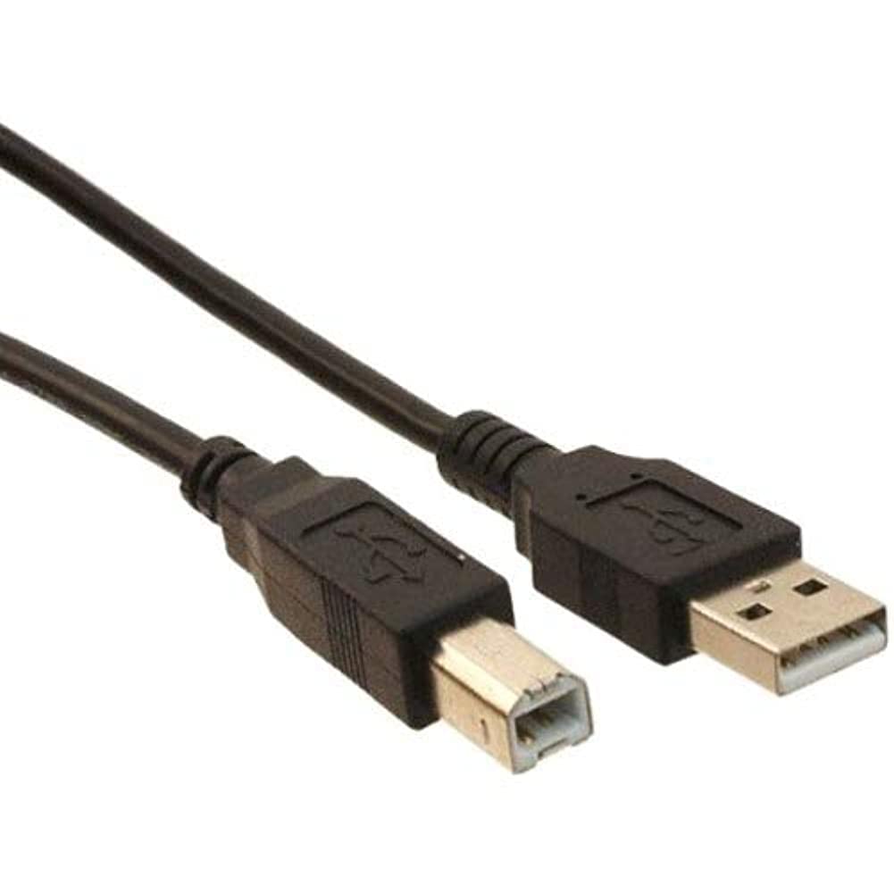15Ft Usb 2.0 Printer Cable, A To B, Male Male, Standard Printer Cable