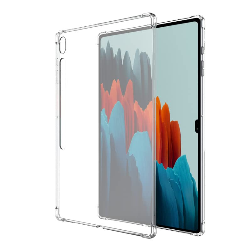 Uucovers Clear Back Case For 11'' Samsung Galaxy Tab S8 Tablet 2022/Tab S7 2020 (Sm X700/X706/T870/T875/T878) Transparent Soft T